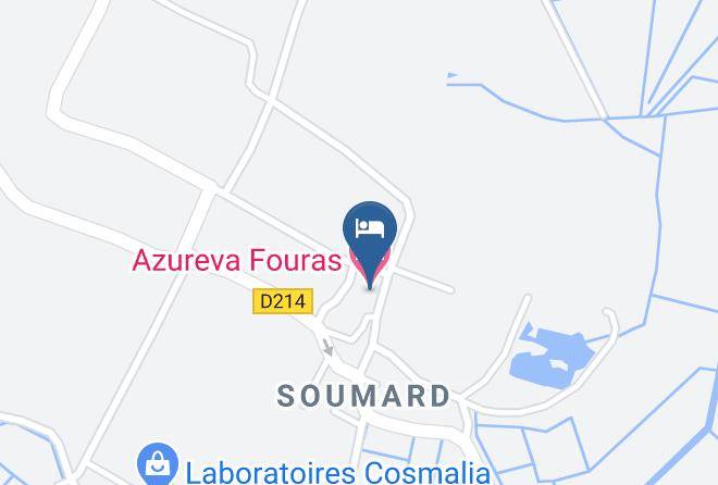 Charente Maritime - Azureva Fouras Maps