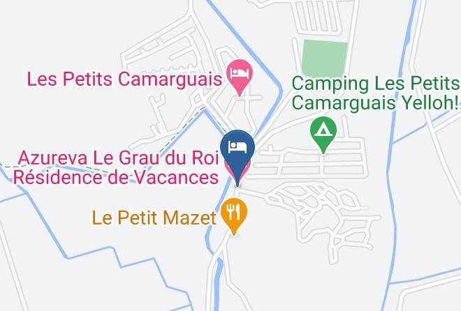 Gard - Azureva Le Grau Du Roi Residence De Vacances Maps