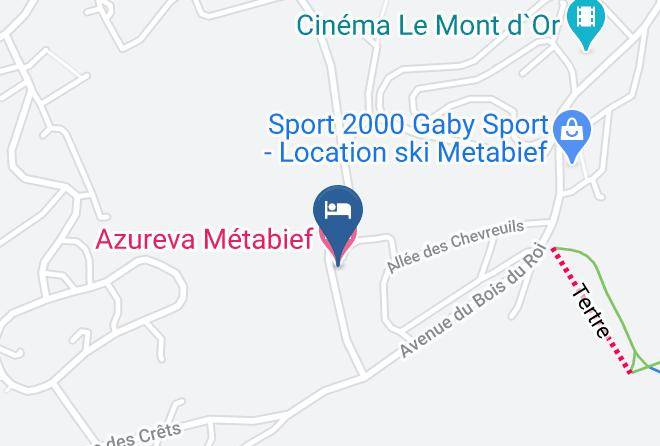 Doubs - Azureva Metabief Maps
