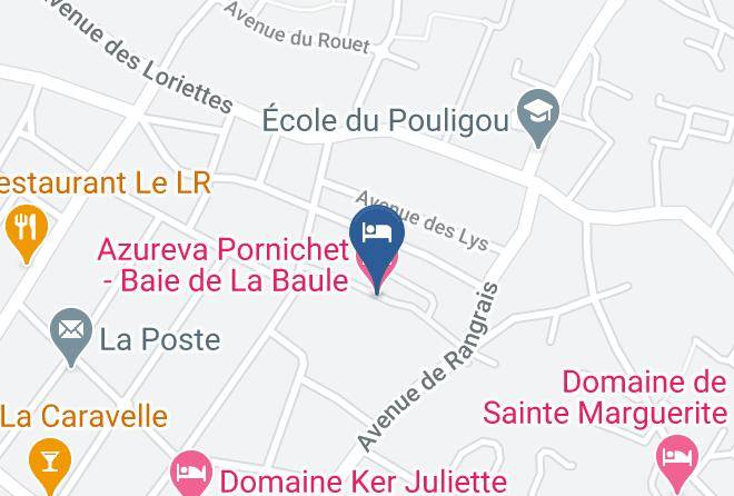 Loire Atlantique - Azureva Pornichet Baie De La Baule Maps