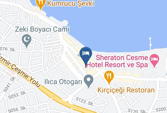 Cesme - Azurevista Deluxe Residence Hotel Maps