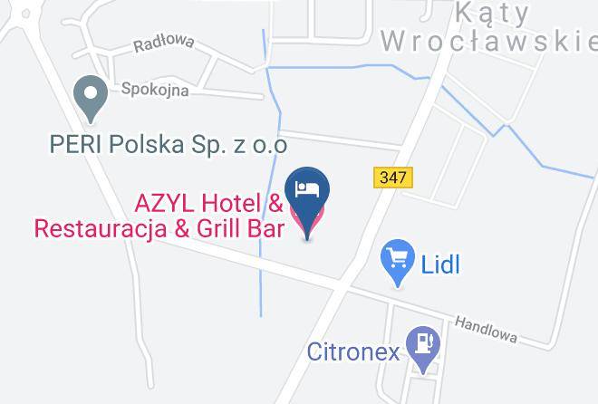 Wroclawski - Azyl Hotel & Restauracja & Grill Bar Maps