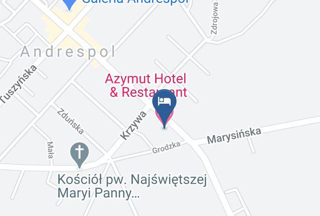 Lodzki Wschodni - Azymut Hotel & Restaurant Maps