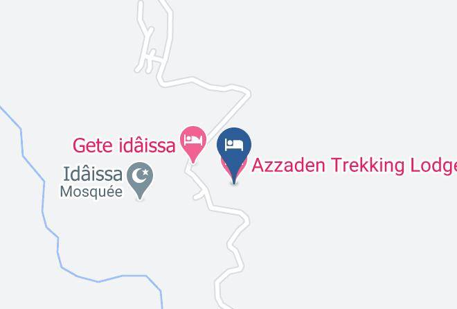 Marrakesh Tensift El Haouz - Azzaden Trekking Lodge Maps