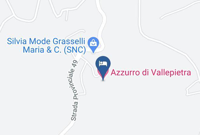 Azzurro Di Vallepietra Map