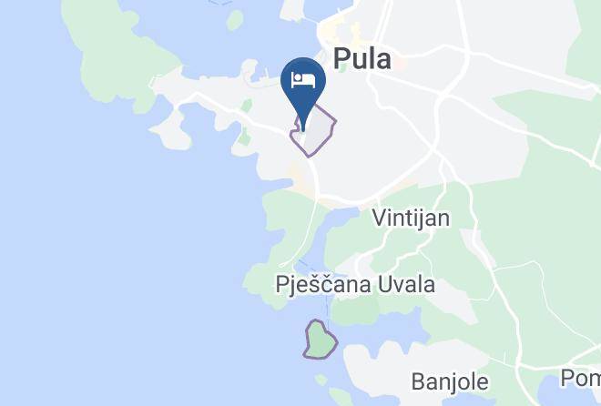 Pula - Azzurro Mare Maps