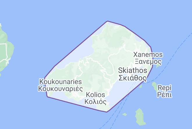 Sporades - Azzurro Skiathos Maps