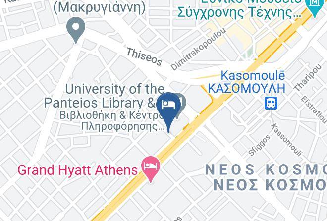 South Athens - B4b Athens 365 Hotel Maps