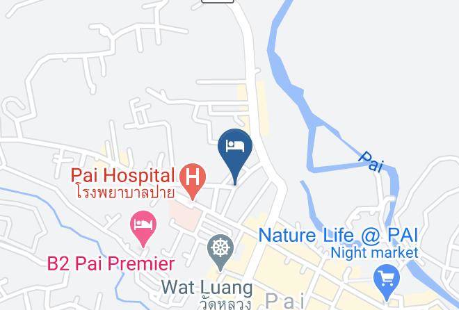 Amphoe Pai - Baan Aew Pai Maps