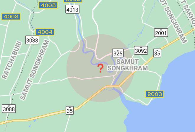 Amphoe Mueang Samut Songkhram - Baan Angkhana Resort Maps