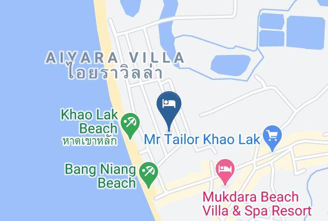Amphoe Takua Pa - Baan Bamboo Resort Maps
