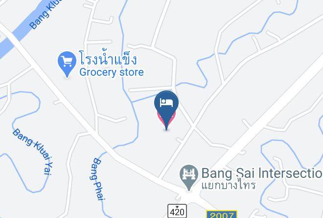 Amphoe Mueang Surat Thani - Baan Bang Kluai Resort Maps