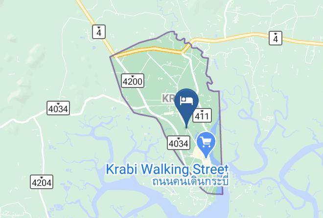 Mueang Krabi District - Baan Bida Maps