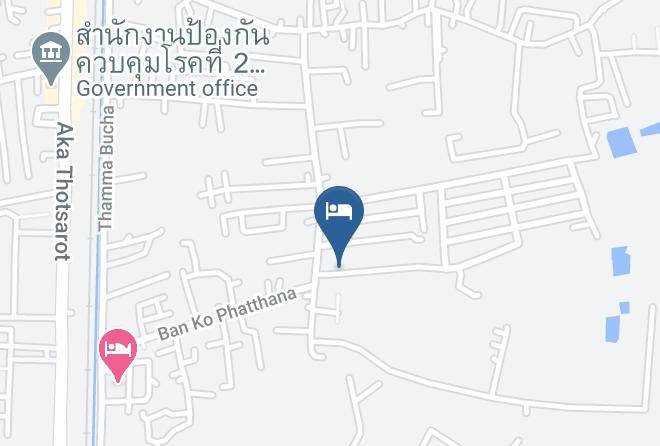 Amphoe Mueang Phitsanulok - Baan Boonjinda Resort Maps