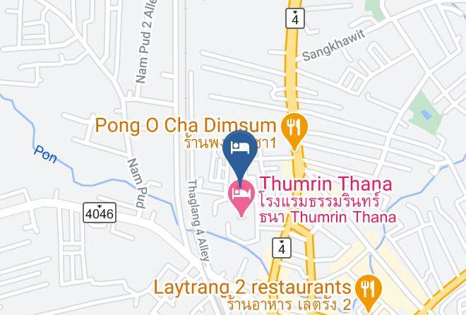 Amphoe Mueang Trang - Baan Bussaba Hotel Maps