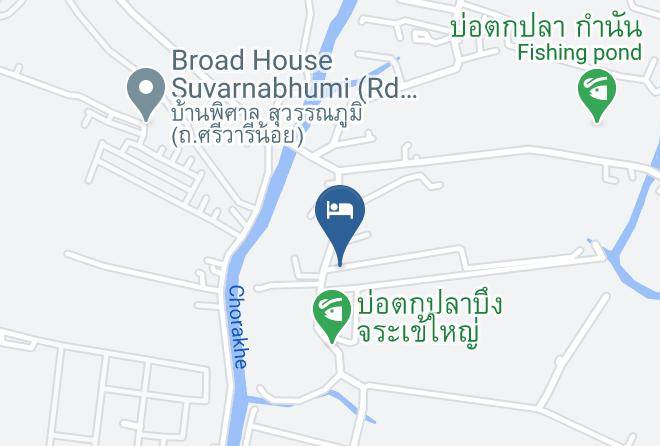 Amphoe Bang Sao Thong - Baan Chai Nam Resort Maps