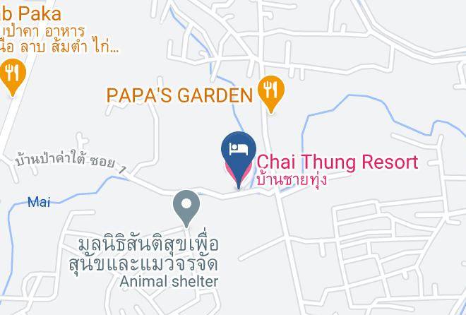 Amphoe Doi Saket - Baan Chai Thung Resort Maps