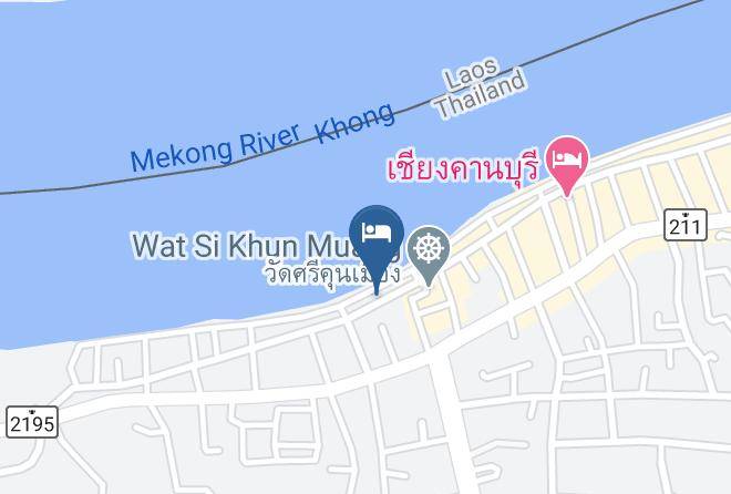 Amphoe Chiang Khan - Baan Chan Khiang At Chiang Khan Maps