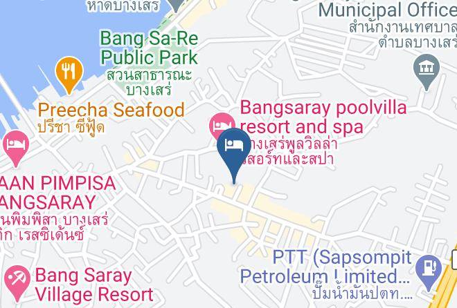 Amphoe Sattahip - Baan Chang Rescidence Maps