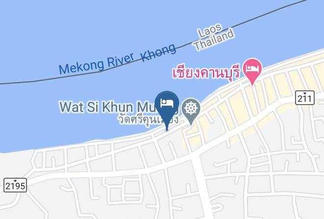 Amphoe Chiang Khan - Baan Chankhiang At Chiangkhan Maps