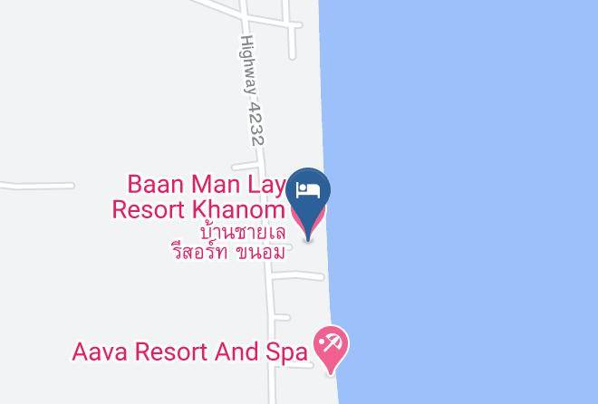 Amphoe Khanom - Baan Chaylay Resort Khanom Maps