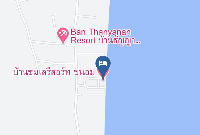 Amphoe Khanom - Baan Chom Lay Resort Khanom Maps