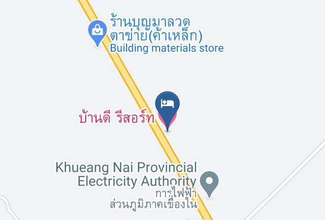 Amphoe Khueang Nai - Baan Dee Resort Maps