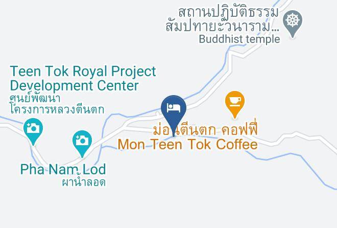 Amphoe Mae On - Baan Din Than Thong Maps