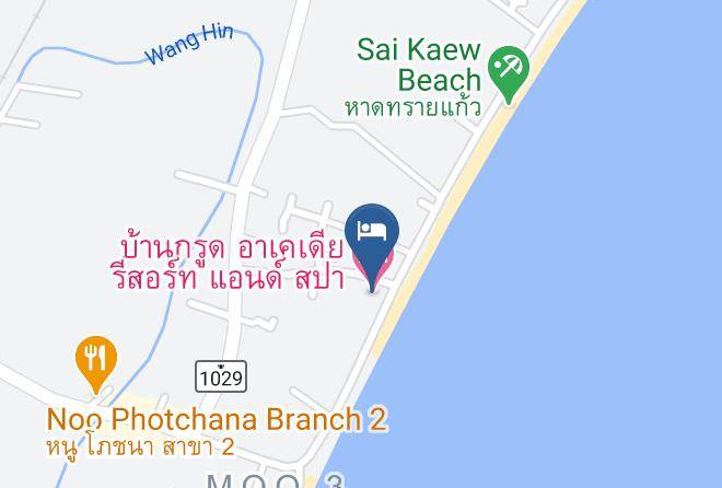 Amphoe Bang Saphan - Baan Grood Arcadia Resort & Spa Maps