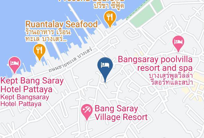 Amphoe Sattahip - Baan Hai Bangsaray Maps