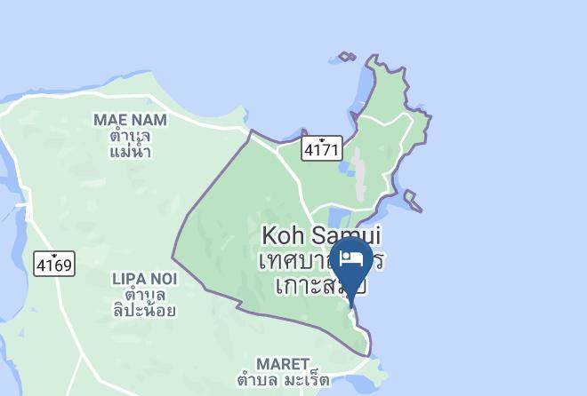 Amphoe Ko Samui - Baan Hin Sai Resort Maps