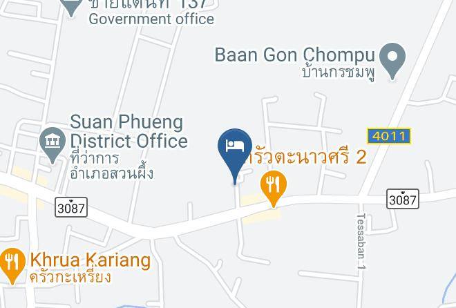 Amphoe Suan Phueng - Baan Homlamoon Maps