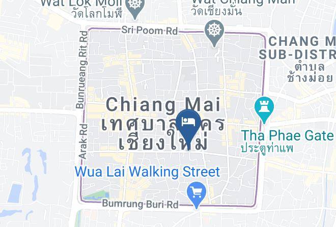 Amphoe Mueang Chiang Mai - Baan Huenphen Boutique Hotel Maps