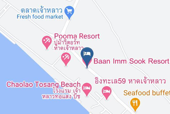 Amphoe Tha Mai - Baan Imm Sook Resort Maps