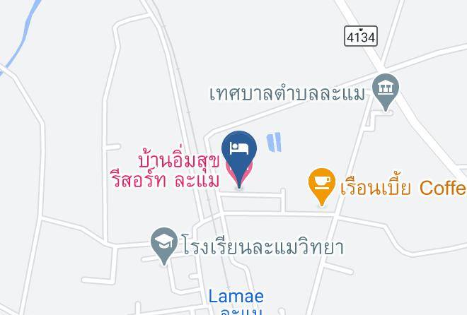 Amphoe Lamae - Baan Imm Sook Resort Lamae Maps