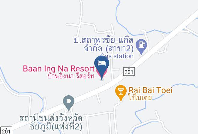 Amphoe Mueang Chaiyaphum - Baan Ing Na Resort Maps