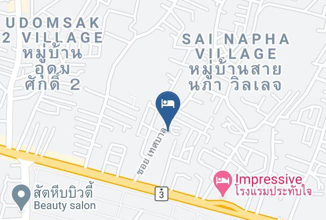 Amphoe Sattahip - Baan Jamjuree Resort Sattahip Maps