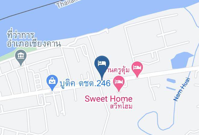 Amphoe Chiang Khan - Baan Kamnan Resort Maps