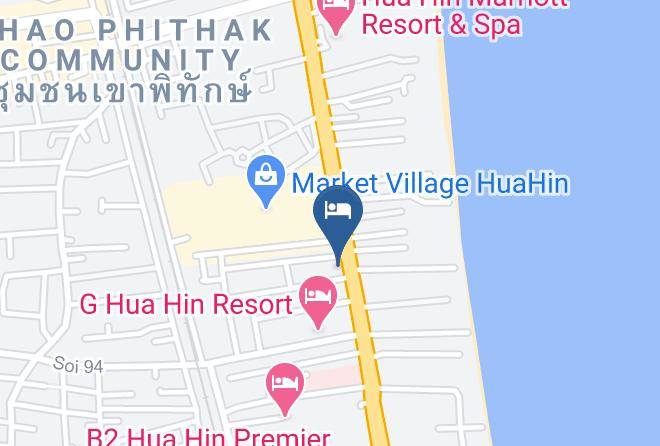 Amphoe Hua Hin - Baan Kanta Hotel Maps