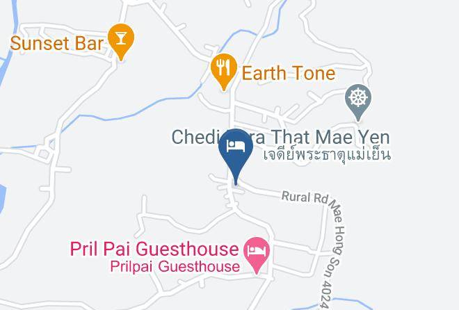Amphoe Pai - Baan Katisod Maps