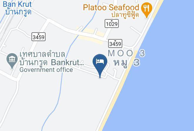 Amphoe Bang Saphan - Baan Khemika Suites In Ban Krut Maps