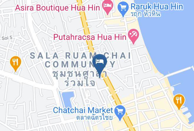 Amphoe Hua Hin - Baan Klang Hua Hin Condominium Maps