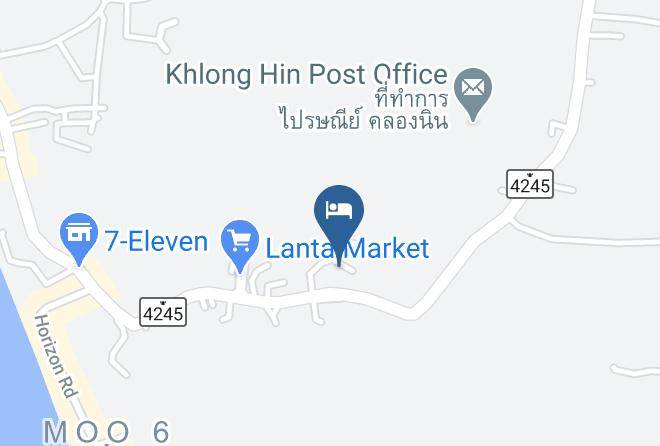 Amphoe Ko Lanta - Baan Klong Nin Sea View Maps