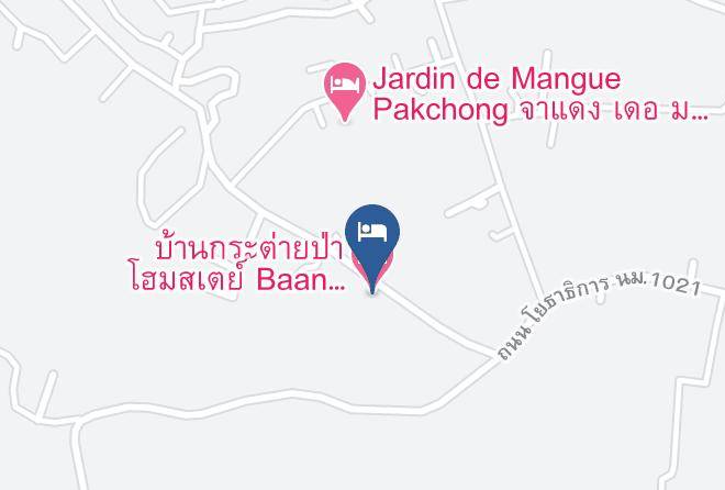 Amphoe Pak Chong - Baan Krataipa Homestay Maps