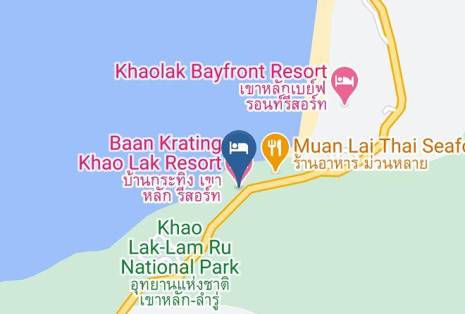 Amphoe Takua Pa - Baan Krating Khao Lak Resort Maps