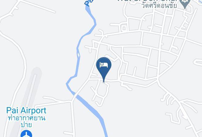 Baan Krating Pai Resort Map