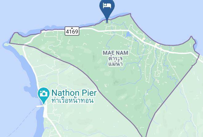 Amphoe Ko Samui - Baan Kuasakul Maps