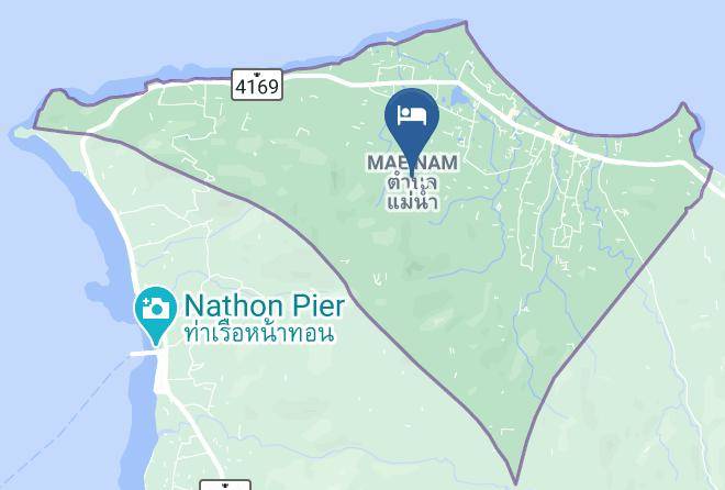 Amphoe Ko Samui - Baan Kuasakul Resort Maps