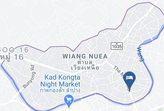 Amphoe Mueang Lampang - Baan Kum On Maps