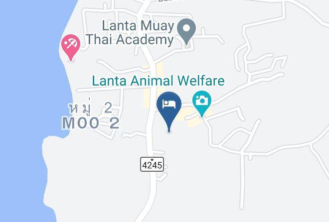 Amphoe Ko Lanta - Baan Laanta Lanta Maps